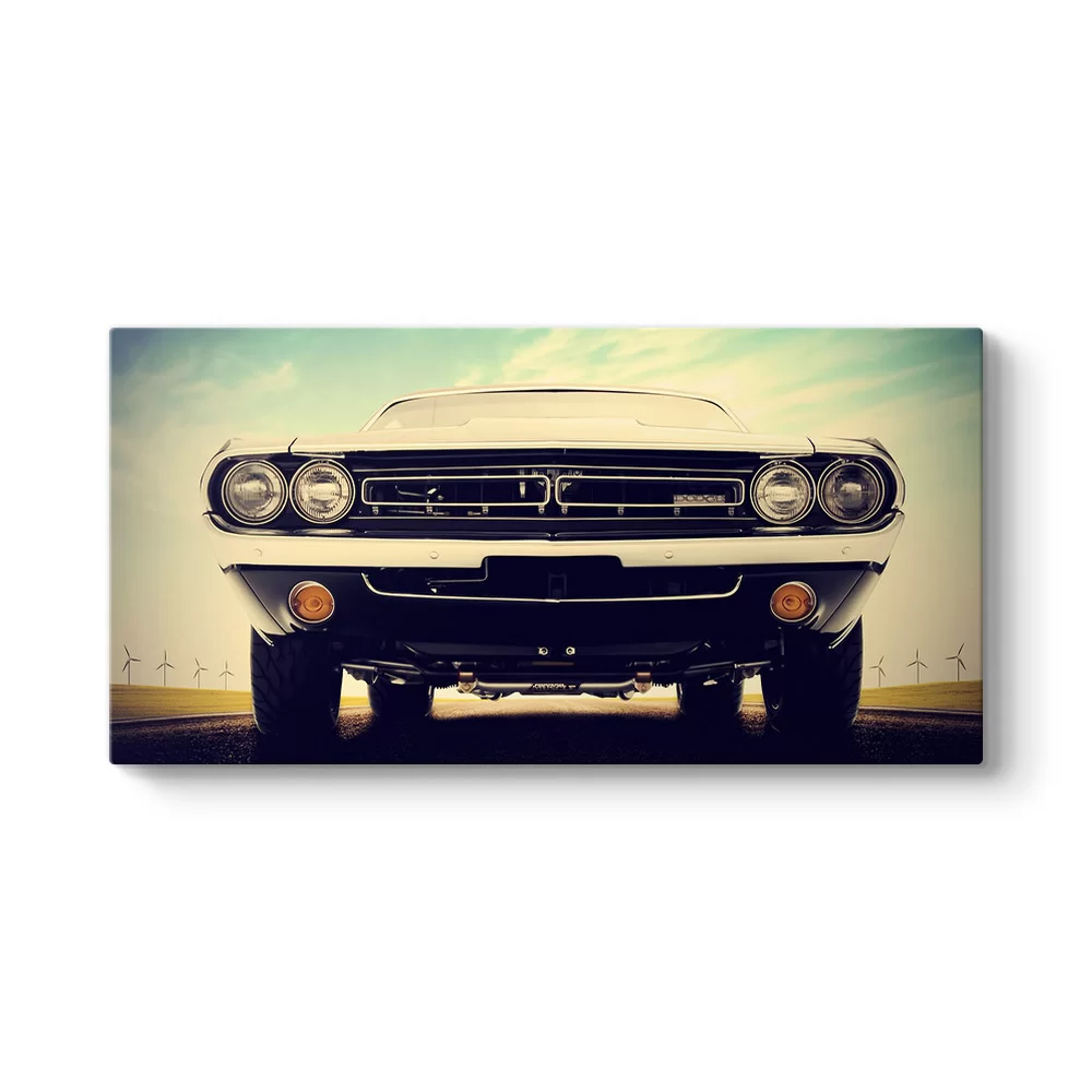 1971 Model Dodge Challenger Tablosu - Model 5